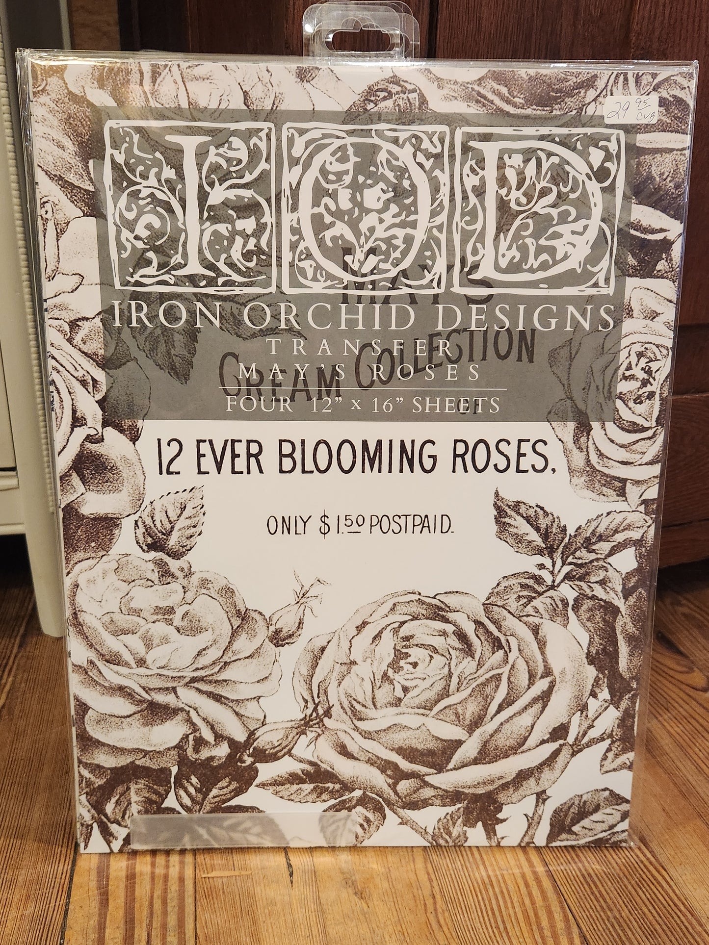 IOD TRANSFER- May's Roses
