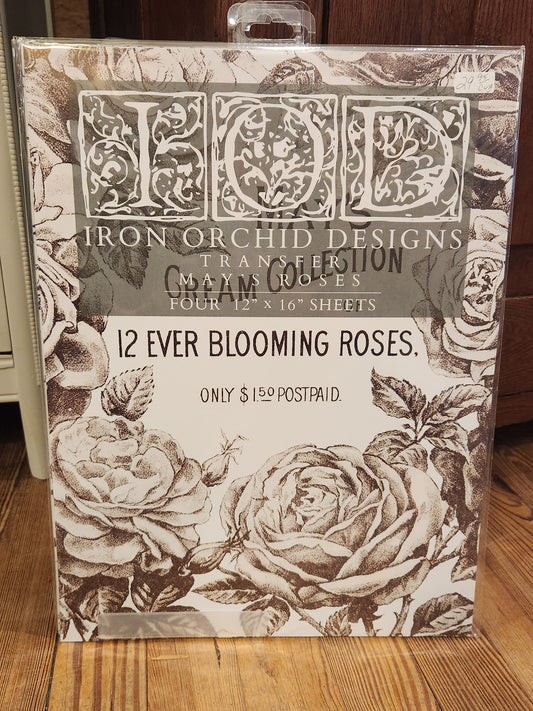IOD TRANSFER- May's Roses
