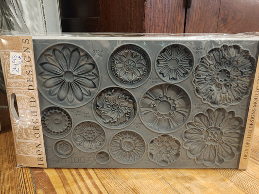 IOD MOULD Rosettes