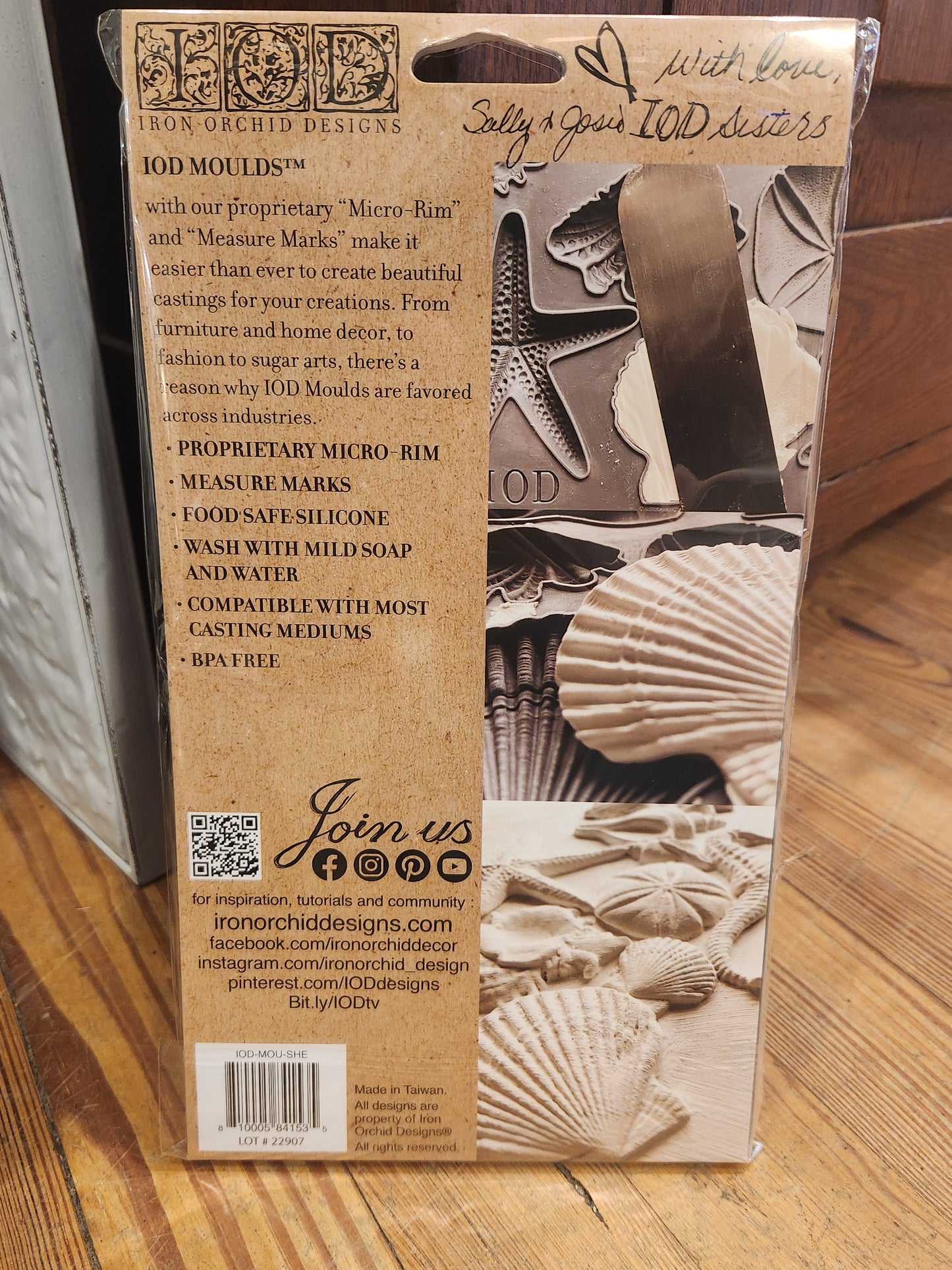 IOD MOULD Sea Shells