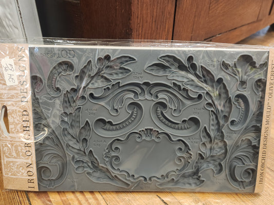 IOD MOULD Olive Crest