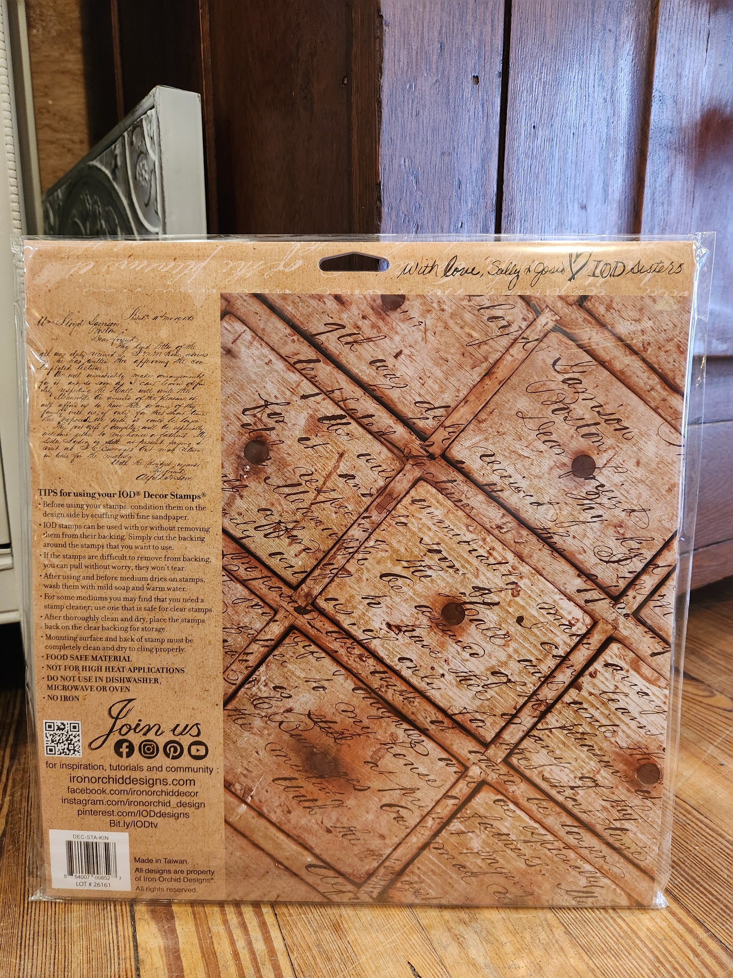 IOD DECOR STAMP- Kindest regards