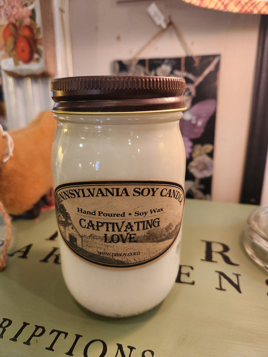 PA SOY CANDLE- Captivating Love
