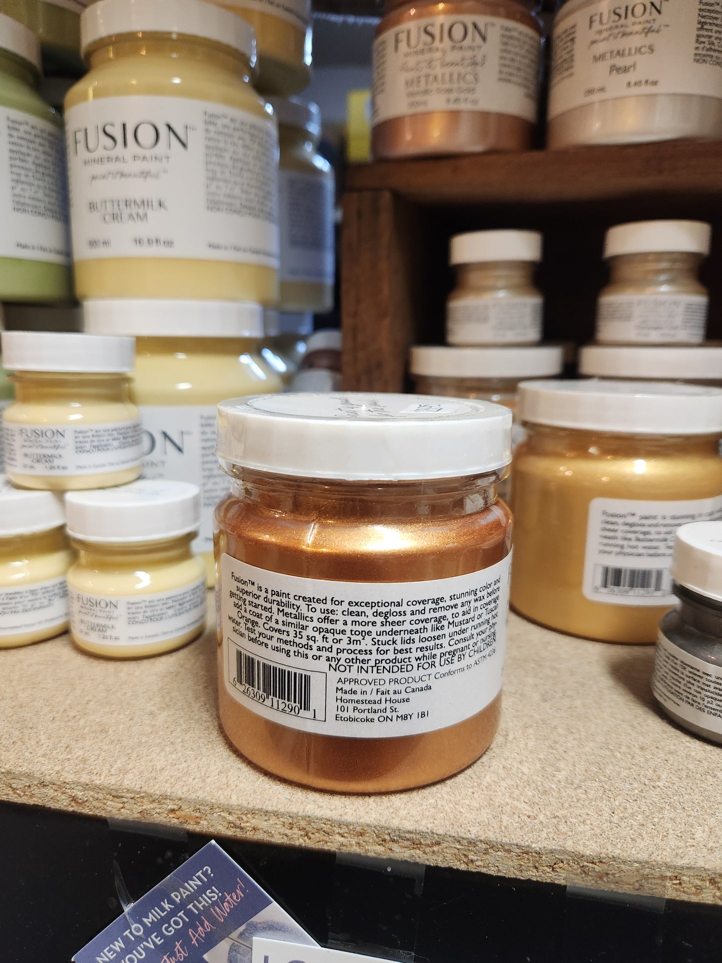 FUSION MINERAL PAINT- Metallics Copper