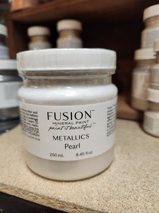 FUSION MINERAL PAINT- Metallics Pearl 250ml