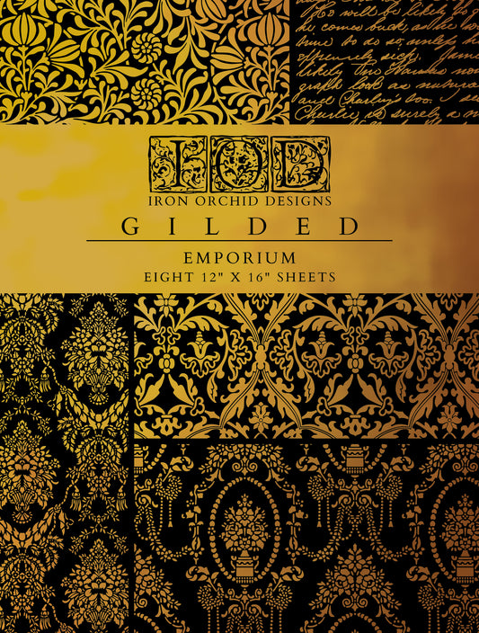 IOD TRANSFER- Emporium Foil eight 12x16 pages