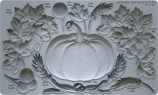 IOD MOULD Autumn Cottage