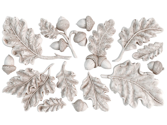 IOD Mould Oak Leaves & Acorns