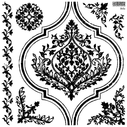 IOD DECOR STAMP- Bella