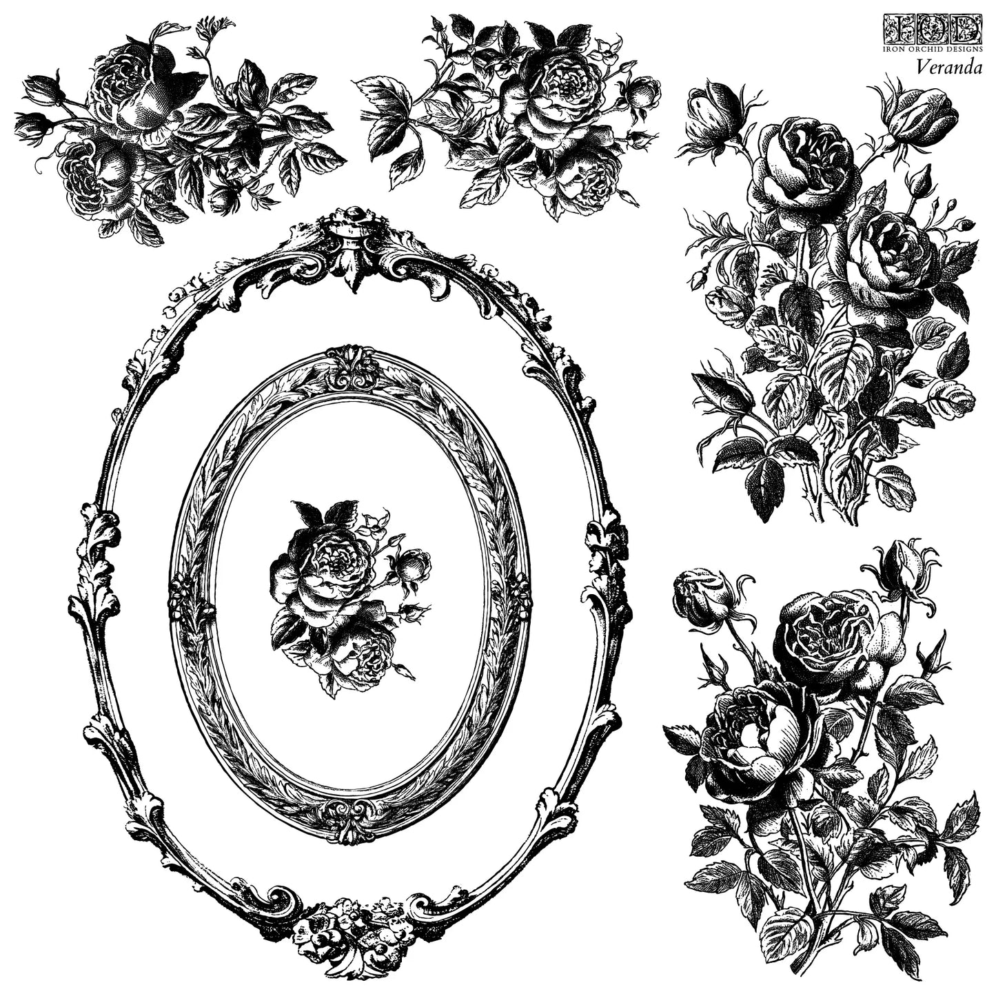 IOD DECOR STAMP-Veranda