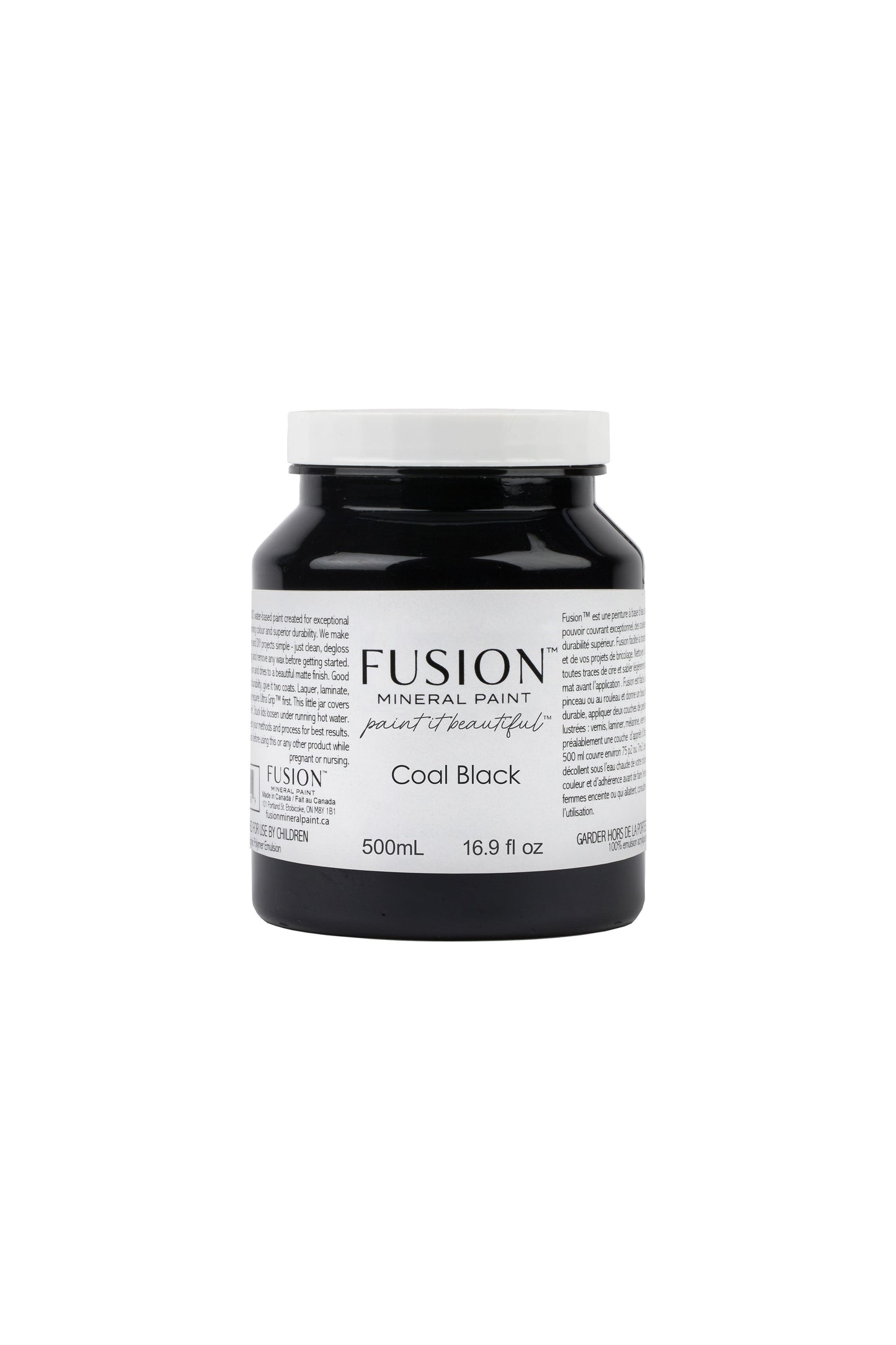 FUSION MINERAL PAINT- Coal Black