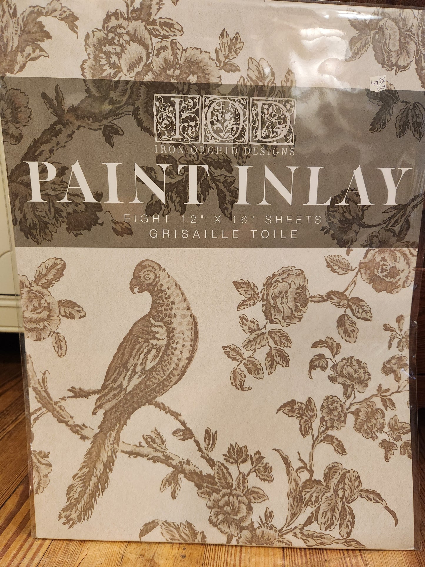 IOD PAINT INLAY - Grisaille Toile