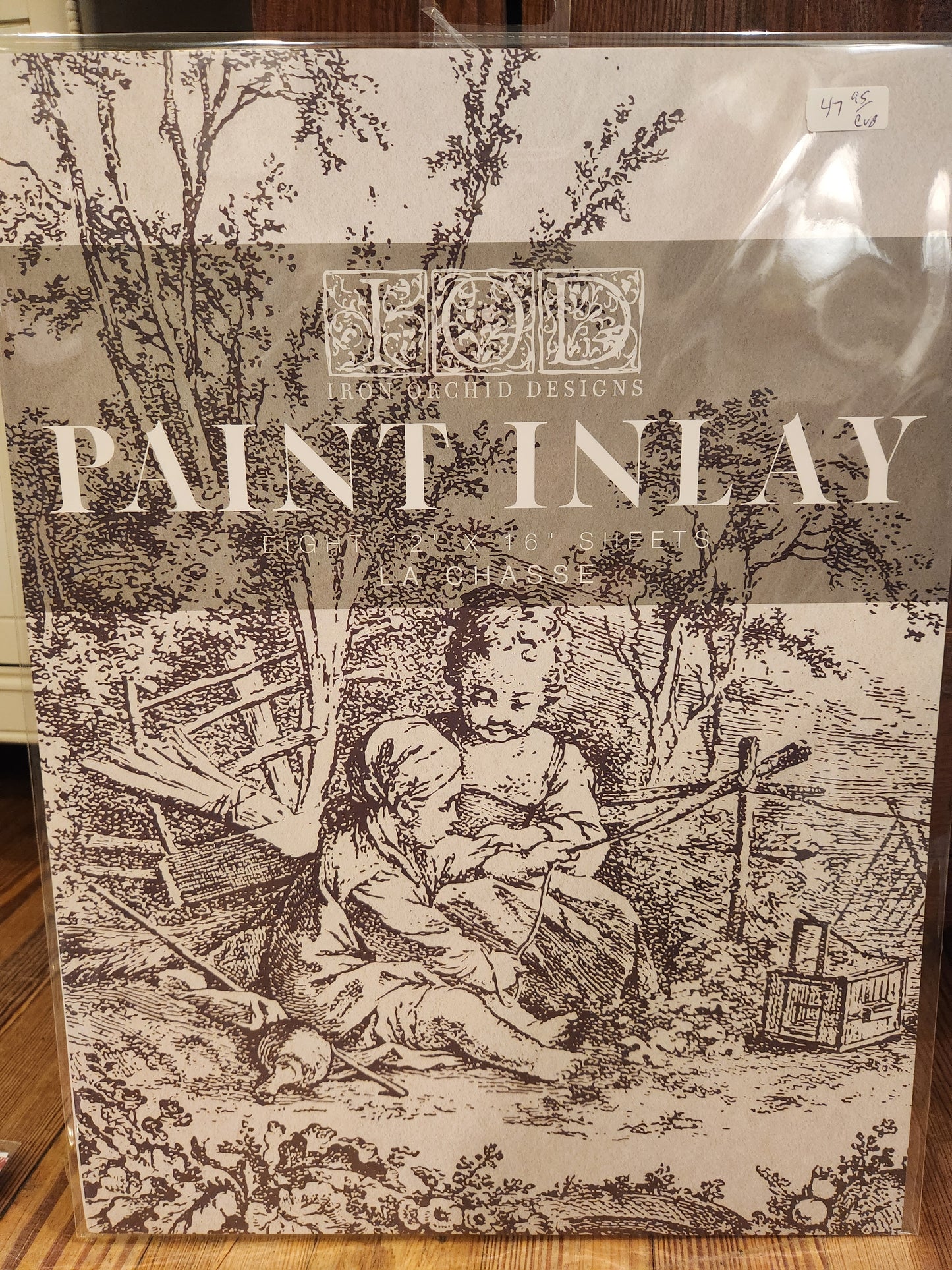 IOD PAINT INLAY- LA Chasse