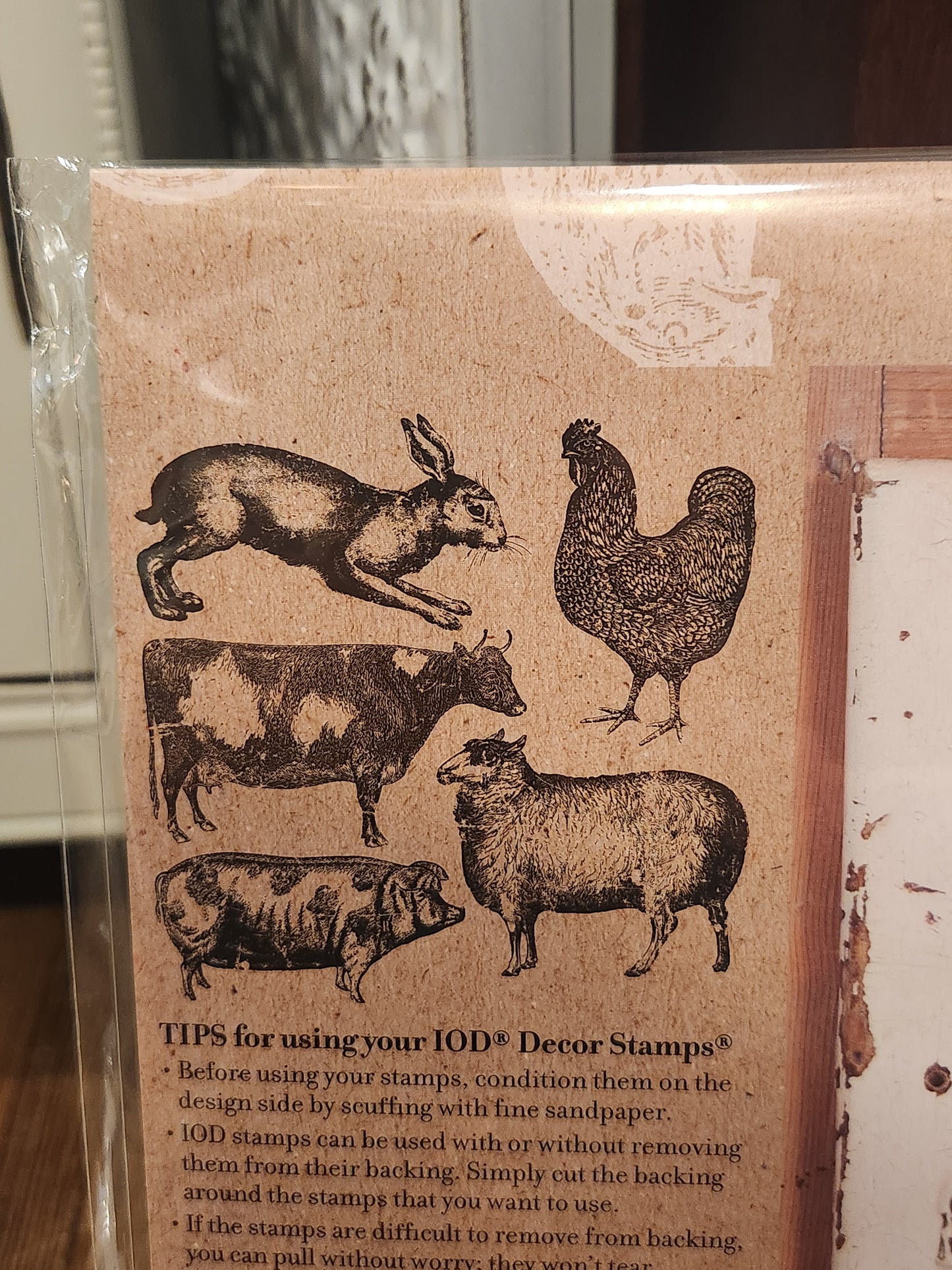 IOD STAMP- Farm Animals