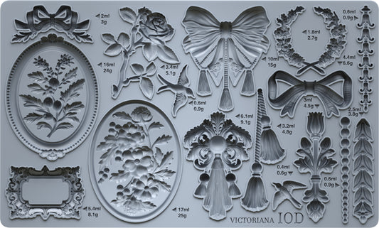 IOD Mould Victoriana 6x10