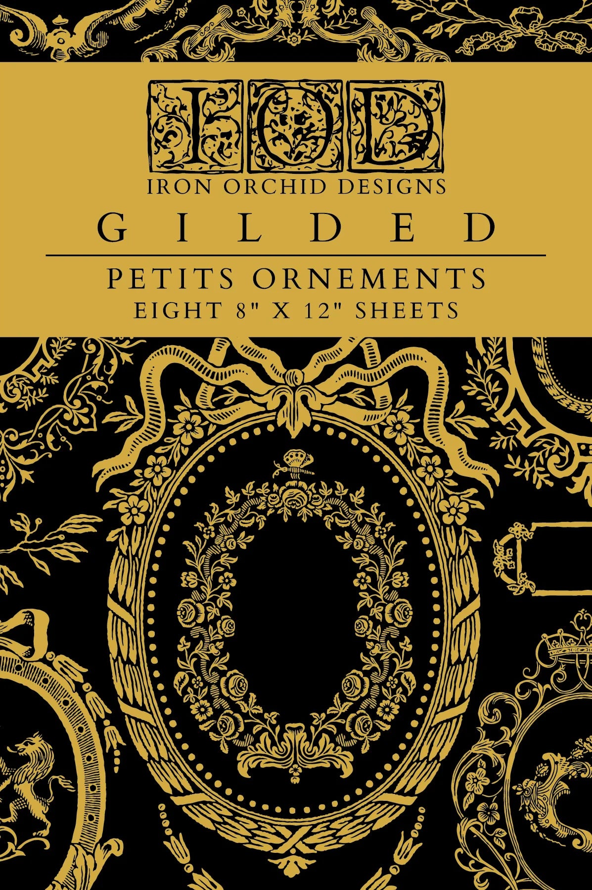 IOD TRANSFER- Foil Petits Ornements 8 x 12