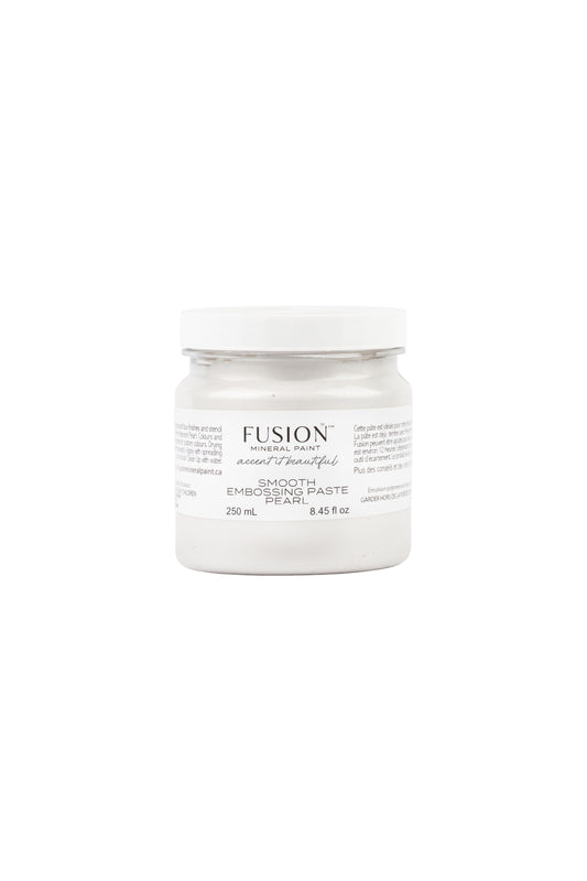 FUSION MINERAL PAINT- SMOOTH EMBOSSING PASTE PEARL